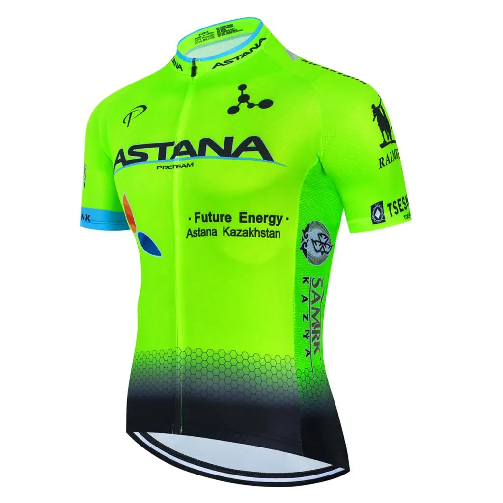 ASTANA-Camiseta Culote de ciclista, camisetas de carreras Premium para equipo de bicicleta, transpirables, Anti-UV, ciclismo de descenso, MTB, novedad de verano 2021