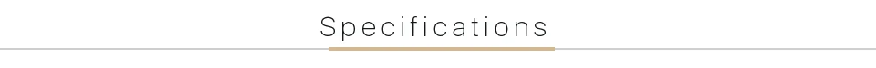 Specifications