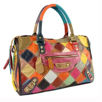 

Women Leather Handbag Shoulder Bag Multi-color Tote Messenger Satchel Crossbody L9BE