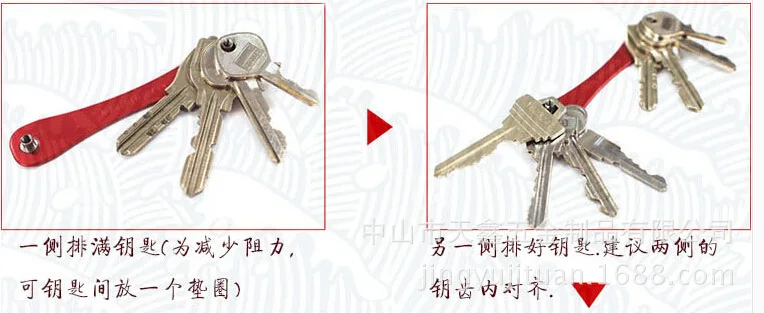 Расширенное издание горячие продажи-KeySmart авиационный алюминиевый ключ хранения включение расширяющиеся аксессуары блистерная упаковка сувениры