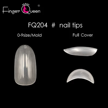 

100pcs French False Acrylic Nail Tips Full/Half Cover Tips Coffin Fake Nails UV Gel Manicure Fake Nail Tips FQ204