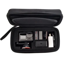 Портативная сумка для хранения, многофункциональная Защитная черная губка для путешествий, чехол для спортивной камеры, водостойкий для OSMO ACTION