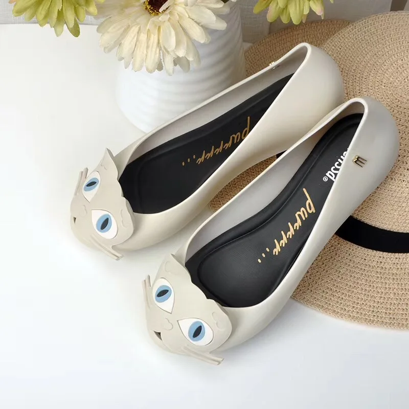 Melissa jelly sandalias minnie 2020 женские сандалии на плоской подошве летние пляжные для