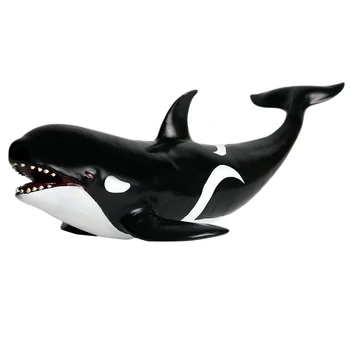 

Simulation Marine Animal Model Soft Rubber Killer Whale Toy Killer Whale Ornaments