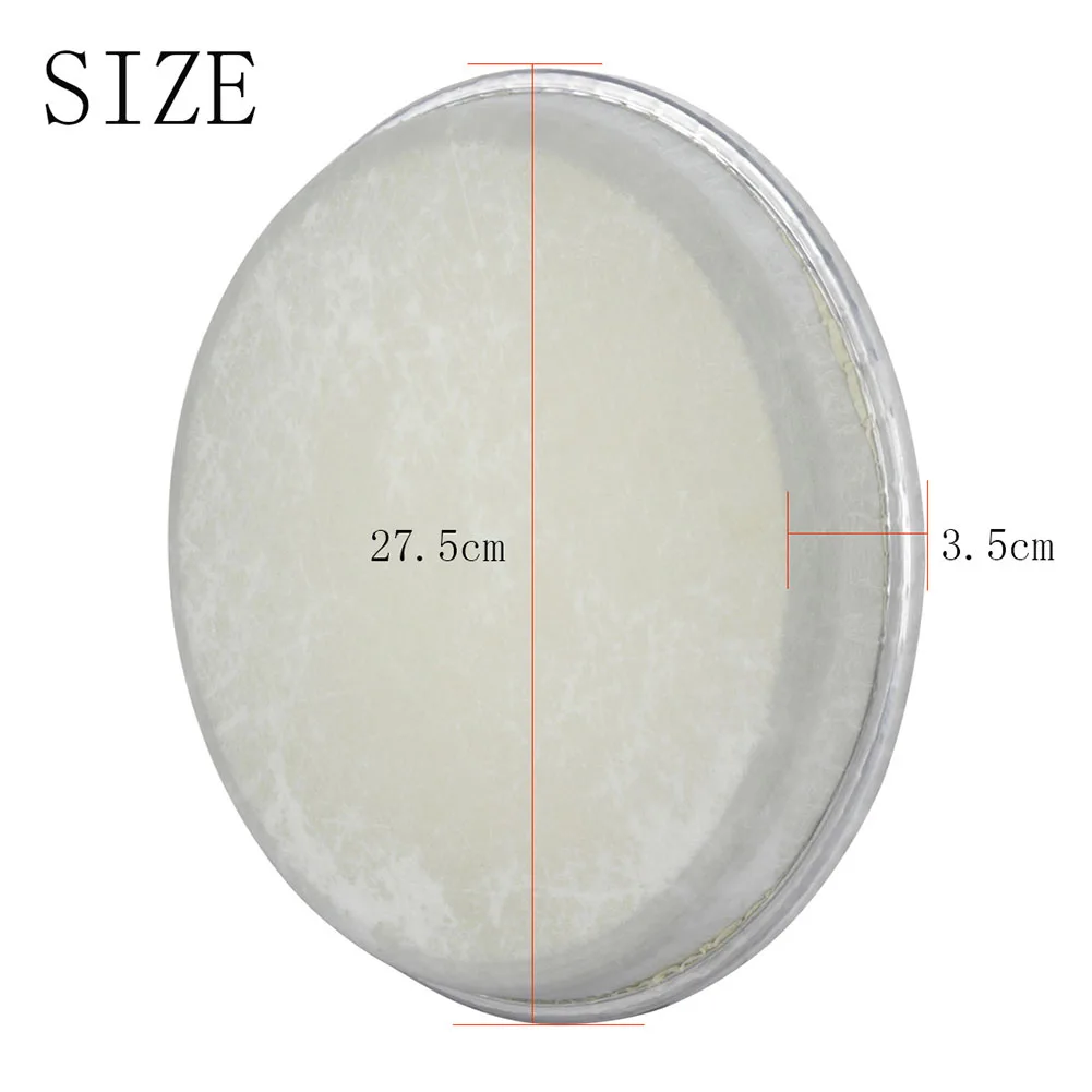 8/10 Inch African Conga Drums Head Skin Percussion Instruments Replacement Parts