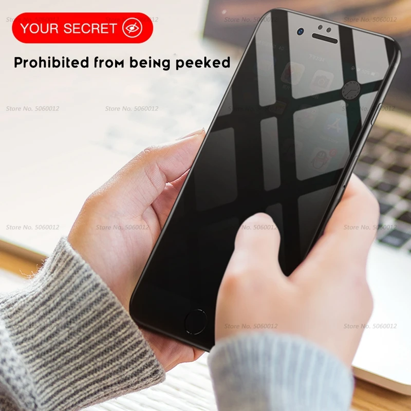 Закаленное стекло для iPhone 8 7 Plus Защитное стекло для сохранения личной информации полное покрытие стекло для iPhone X XS MAX XR 6 6s 11 Pro Max Privacy Glas