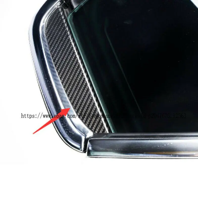 Модификация автомобиля аксессуары из углеродного волокна C боковое зеркало планки 2X для Maserati Quattroporte Ghibli