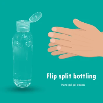 

6pcs 100ml Transparent Empty Spray Bottles Professional New Travel Points Bottling Refillable with 2pcs Funnels