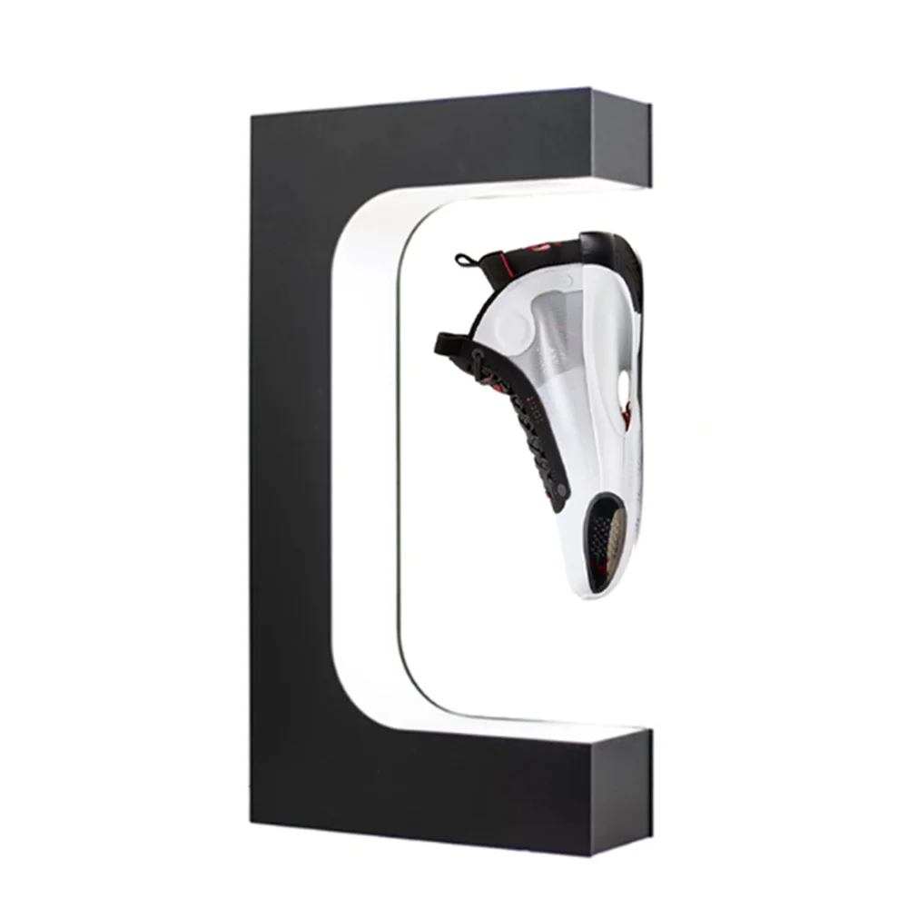 

Magnetic Levitation Shoe Display 360 Degree Spin Product's Sample Stand Floating Various Sneaker Footwear