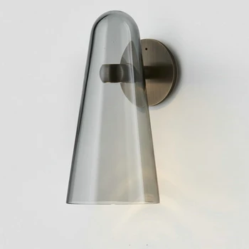 

Modern Led Glass Wall Lamps Fixture for Bedroom Hallway Stairs Living Room Home Decor Indoor Lighting Sconce Light Luminaire