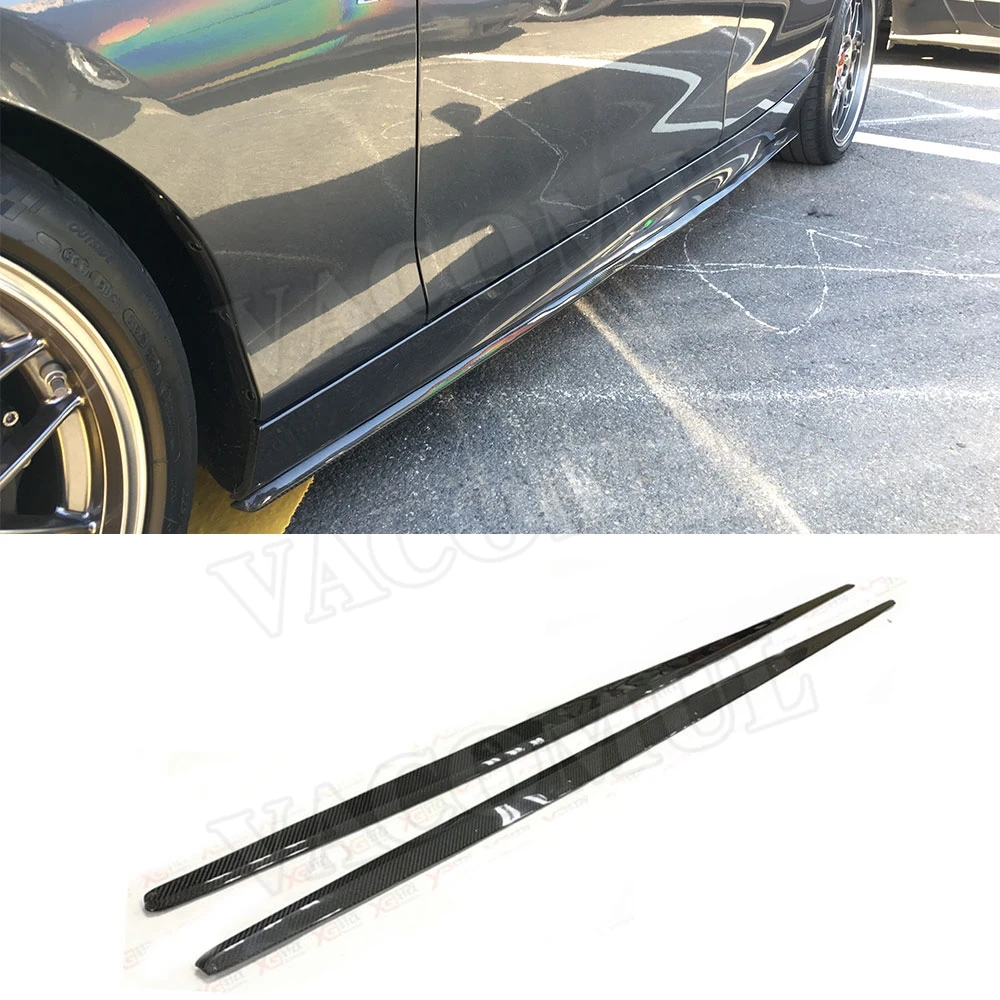 Боковые юбки из углеродного волокна для BMW 1 серии F20 M Sport M135i M140i Hatchback 2016 2018 бампер
