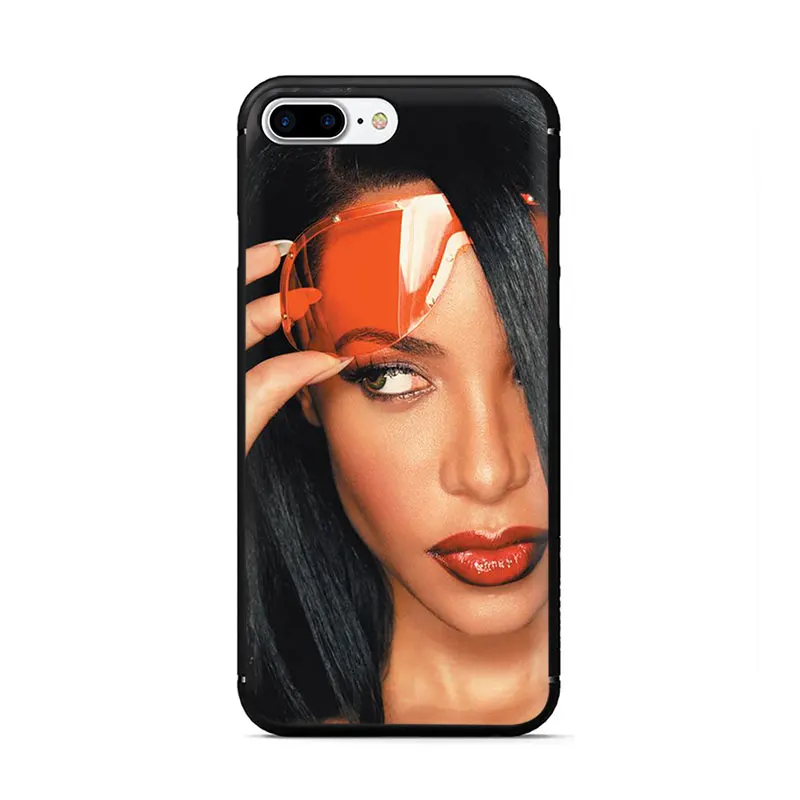 Aaliyah мягкий чехол для телефона для девочки iPhone 5 5S 6 6S Plus 7 8 Plus X XR XS 11 Pro Max - Цвет: B5