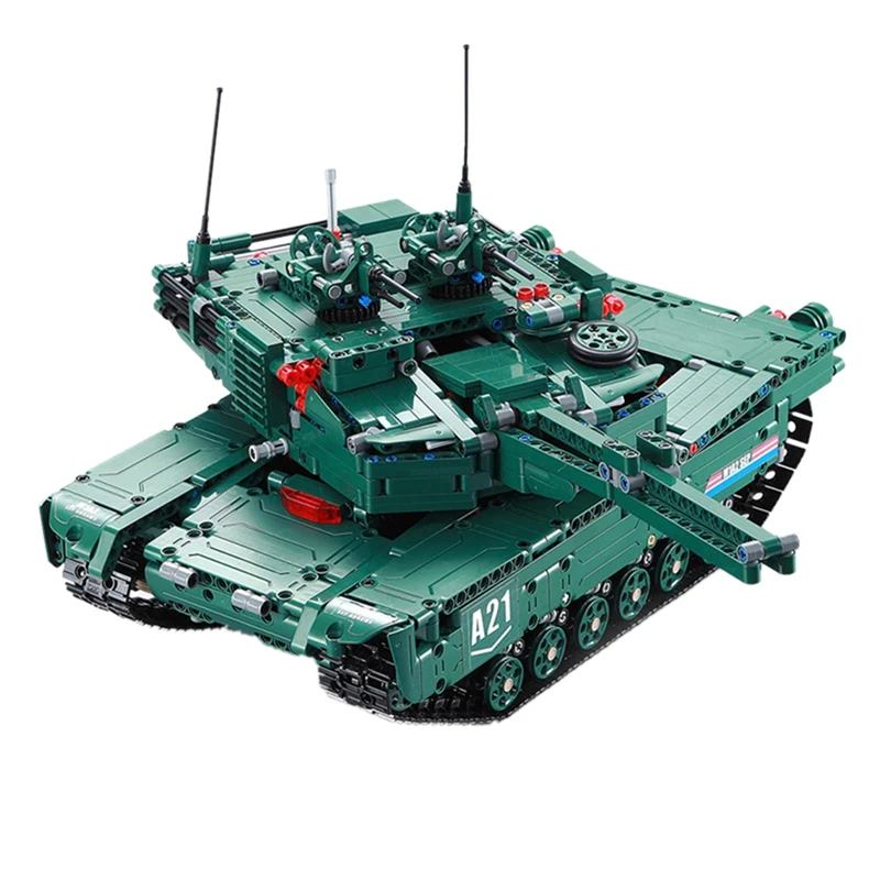1498 шт DIY танк M1A2 Abrams главный боевой танк модель строительные блоки Набор Классические игрушки детские игрушки