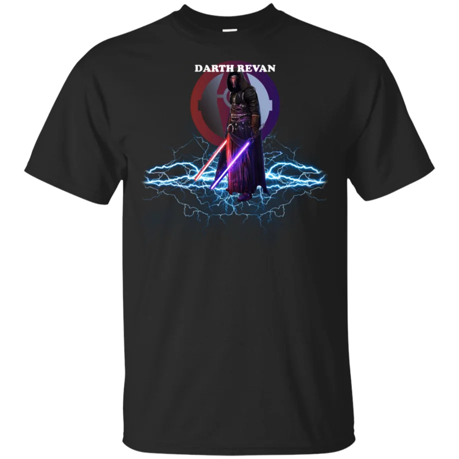

Star Wars Darth Revan Empire Logo Passion Strength Power T-Shirt Black Men-Women Vintage Graphic Tee Shirt