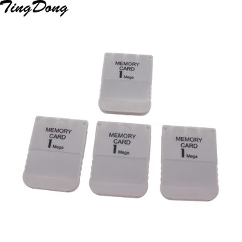 

20pcs a lot White 1MB 1M Memory Save Saver Card For Sony Performance for Sony Playstation PS1 PSX Game System 1 mega