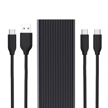 

M.2 SSD Enclosure SATA B B+M Key NGFF to USB 3.0 Aluminum Adapter 10Gbps M2 Hard Drive External Case Support UASP for 2242/2260/