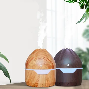 

Essential Aroma Oil Diffuser Ultrasonic Cool Mist USB Air 300ml Humidifier Purifier 7 Color Change LED Night light for Office
