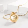 Eudora Maternity Jewelry Mix Styles White Gold Color Heart Chime Bola Pendant Angel Caller Necklace Jewelry For Pregnant Women 3