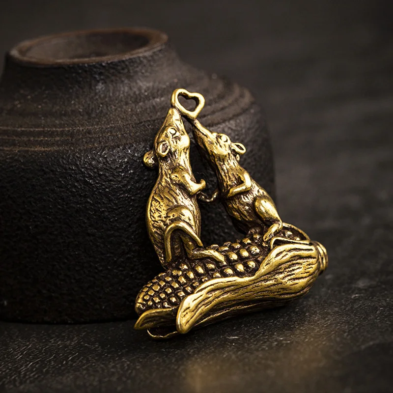mouse corn keychain pendant (8)