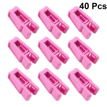 

40Pcs Windproof Multifunctional Plastic Durable Laundry Clips Drying Clips Hanging Clips for Socks Underwear Trousers Sheet A35
