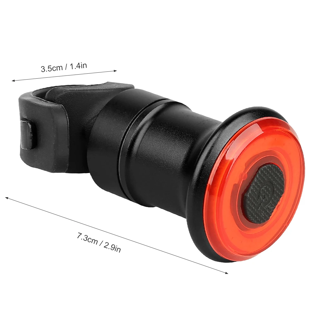 Bicycle Intelligent Sensor Brake Lights Cycling Bike Taillight USB Charging MTB Road Waterproof Rear Bike Light Flashlight