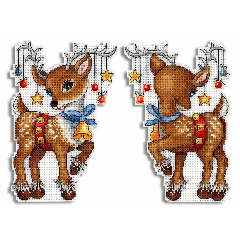 Kit Christmas Chorus Ornament Festival Ornament Christmas Tree Decorations Cross Stitch Kits Cross-stitch Embroidery Set, cross stitch kit,embroidery hoop,cross stitch tools,cross stitch floss stickers