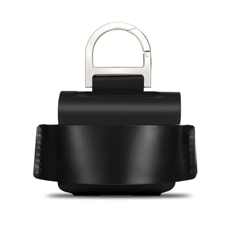 Защитный чехол из натуральной кожи для наушников AirPod Pro 3 с крюком