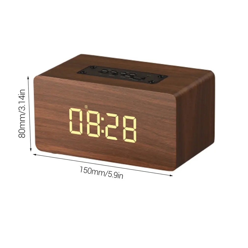 Беспроводной Bluetooth динамик Саундбар Портативный hifi шок бас деревянный Bluetooth Саундбар звуковая панель caixa де сом
