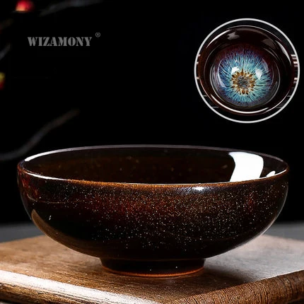 Зеленый Горячее предложение! wizamony 1 шт Цзиндэчжэнь Небесные глаза чай красный, глянцевый китайский фарфоровый традиционный мастерство Нежный чай чашка чайный набор чаша - Цвет: Зеленый
