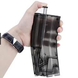 Tactical BB Speed Loader 500 BBS Rounds Magazine Loading Device CS Wargame Paintball Shooting BB Speedloader Accessories