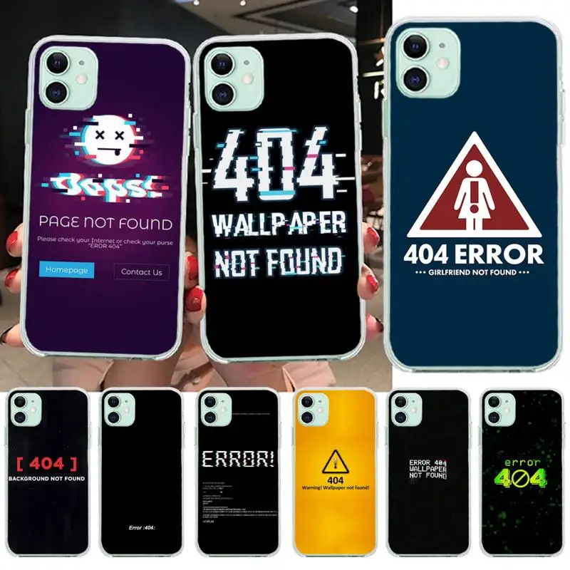 HPCHCJHM 404 чехол для телефона высокого качества iPhone 11 pro XS MAX 8 7 6 6S Plus X 5S SE XR|Бамперы| |