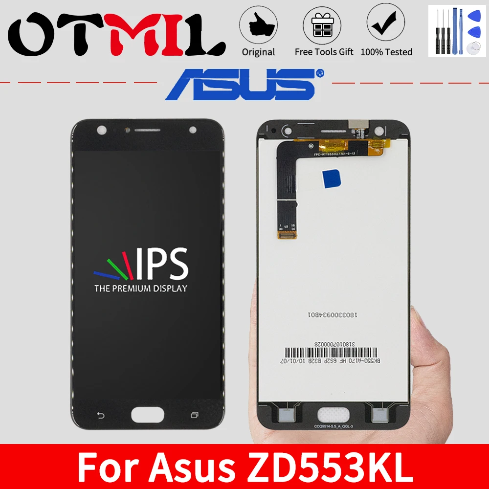 5 &quotоригинал для Asus Zenfone 4 Selfie ZD553KL X00LD ЖК-дисплей панель сенсорный экран