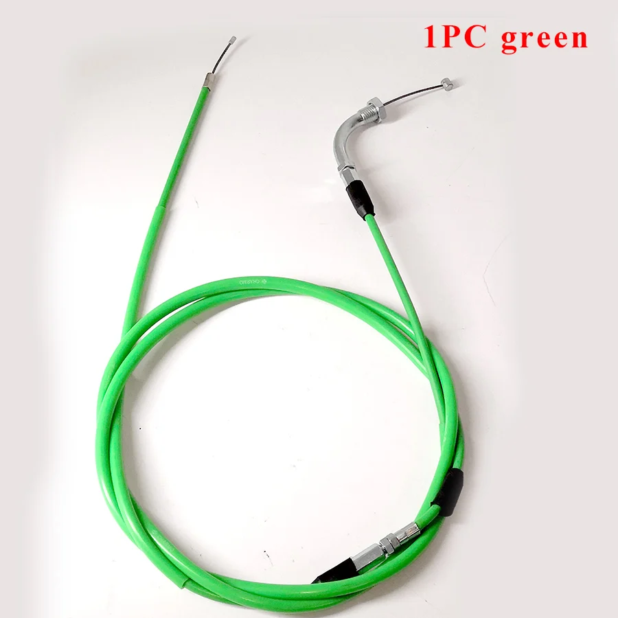 Green Модифицированный карбюратор ковш PE 27/30 аксессуары для мотоциклов Дроссельный кабель тросы для Keihin Nerby карбюратор Yamaha RSZ - Цвет: Green