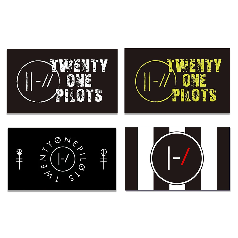 Флаг Twenty One Pilots для украшения крытой или наружной двери 3*5 футов 90*150 см рекламный