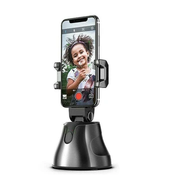 

Intelligent Selfie Stick Follow Gimbal 360°Rotation Tracking Auto Face Tracking Camera Phone Holder for IOS and Android