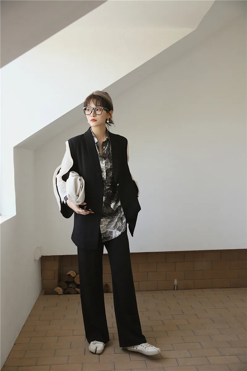 Для женщин блейзеры и Куртки Женская мода осенние повседневные Длинные рукава блузка с ремнем/для офиса женские черные деловой блейзер для женщин