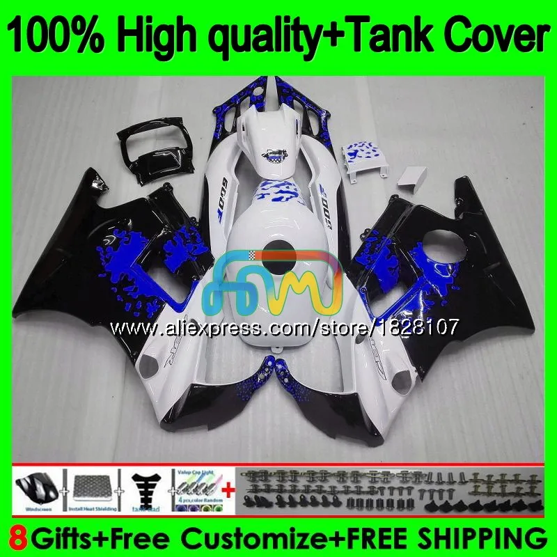 600CC обтекатель для HONDA CBR 600 FS 600F2 600FS 1BS. 197 CBR600 F2 CBR600F2 1991 1992 граффити синий 1993 1994 91 92 93 94 Горячая+ бак