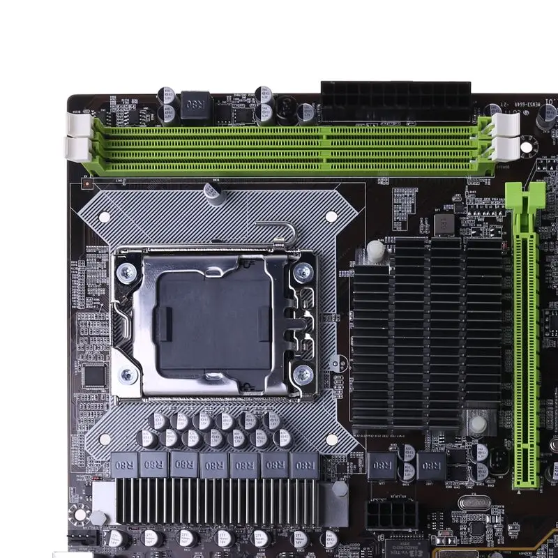 Материнская плата X58 LGA 1366 с поддержкой серверной памяти REG ECC и материнской платы