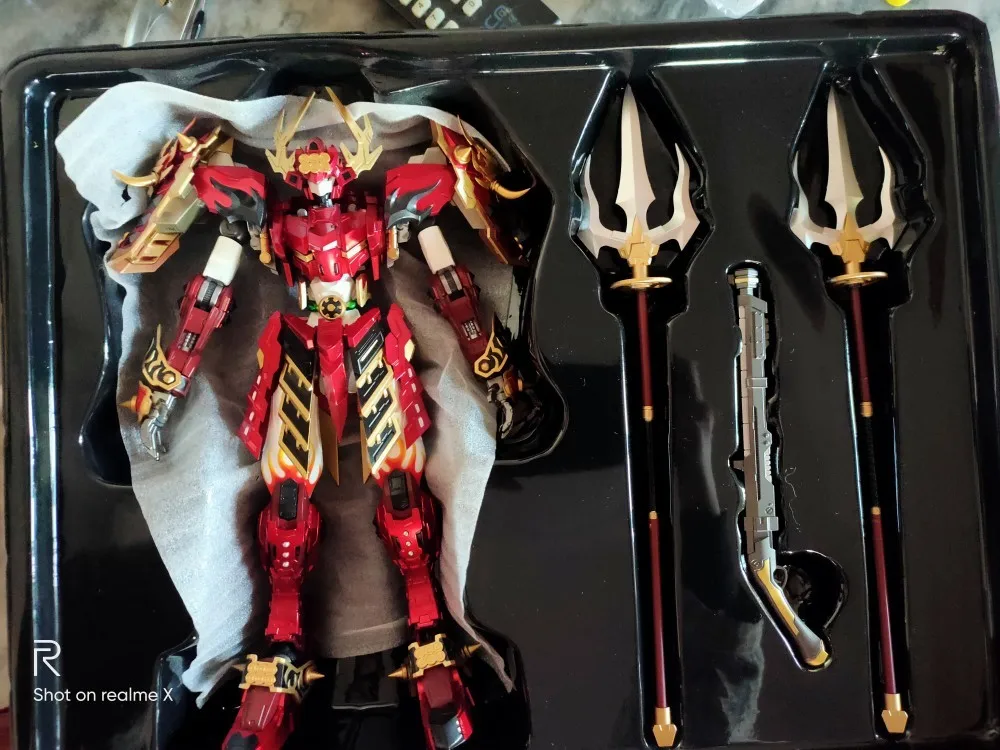 Фигурка Devil Hunter DH DH-02 DH02/DH-01 1/100 красный муша Санада Yukimura Gundamer металлическая сборка полная модель