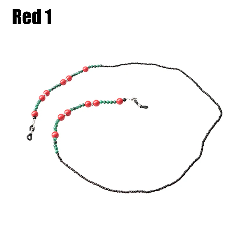 SOOLALA, бирюзовая цепочка для солнцезащитных очков, шнурок, шнурок, нескользящий шнур для очков, цепочка для очков, бусины Brillen Koord в подарочной упаковке