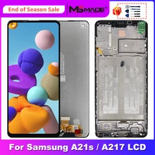 

3A+ 6.5" Original For Samsung Galaxy A21S Display A217F A217 LCD Touch Screen Digitizer Display For Galaxy A21S LCD A217F/DS