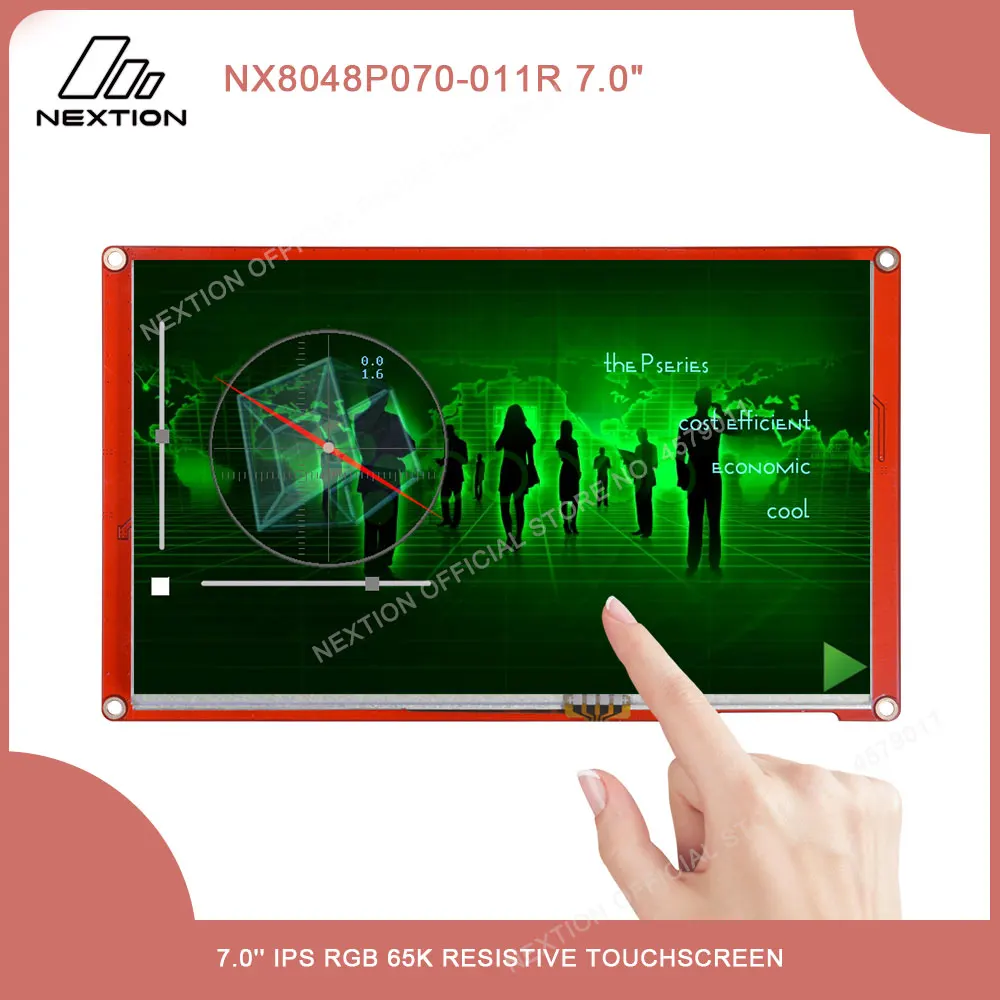 

NEXTION 7.0'' Intelligent LCD Touch Display Module NX8048P070-011C/R Multifunction HMI Resistive/Capacitive Without Enclosure