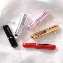 

5ml Convenient Mini Container Aluminum Refillable Perfume Spray Bottle Empty Cosmetic Storage Bottle Water Container Tool
