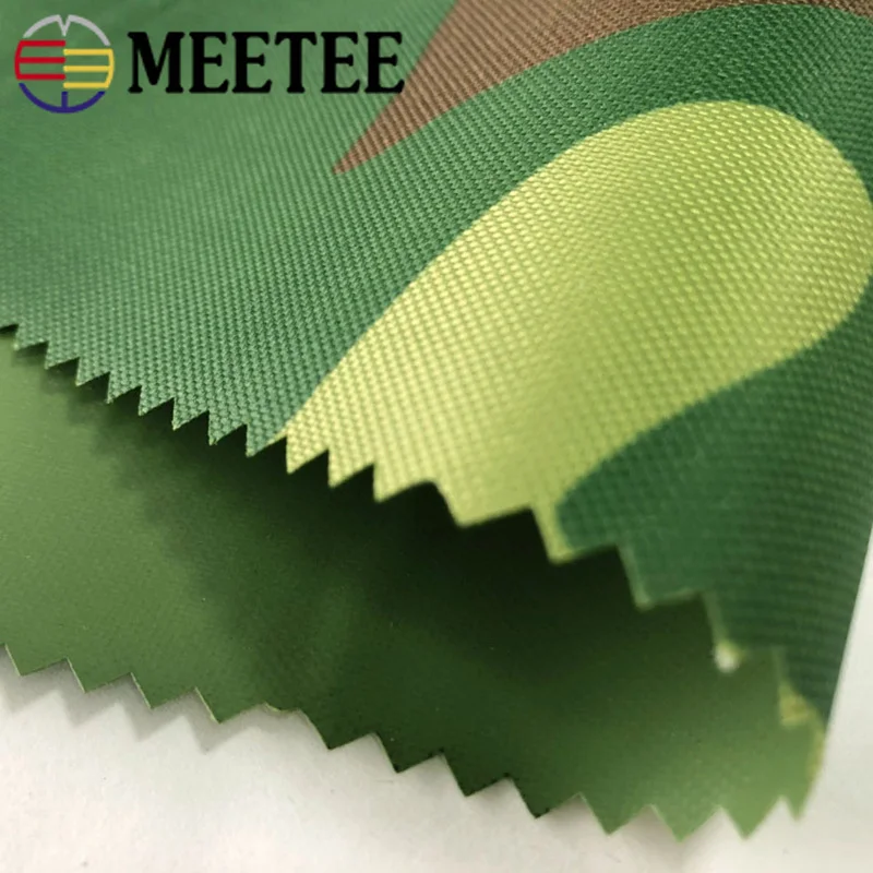 Meetee 50/100 см X 150 см 0,2 мм толщиной 450D Водонепроницаемый камуфляжная ткань Оксфорд ПВХ напольный шатер Скрапбукинг Ткань DIY Швейные