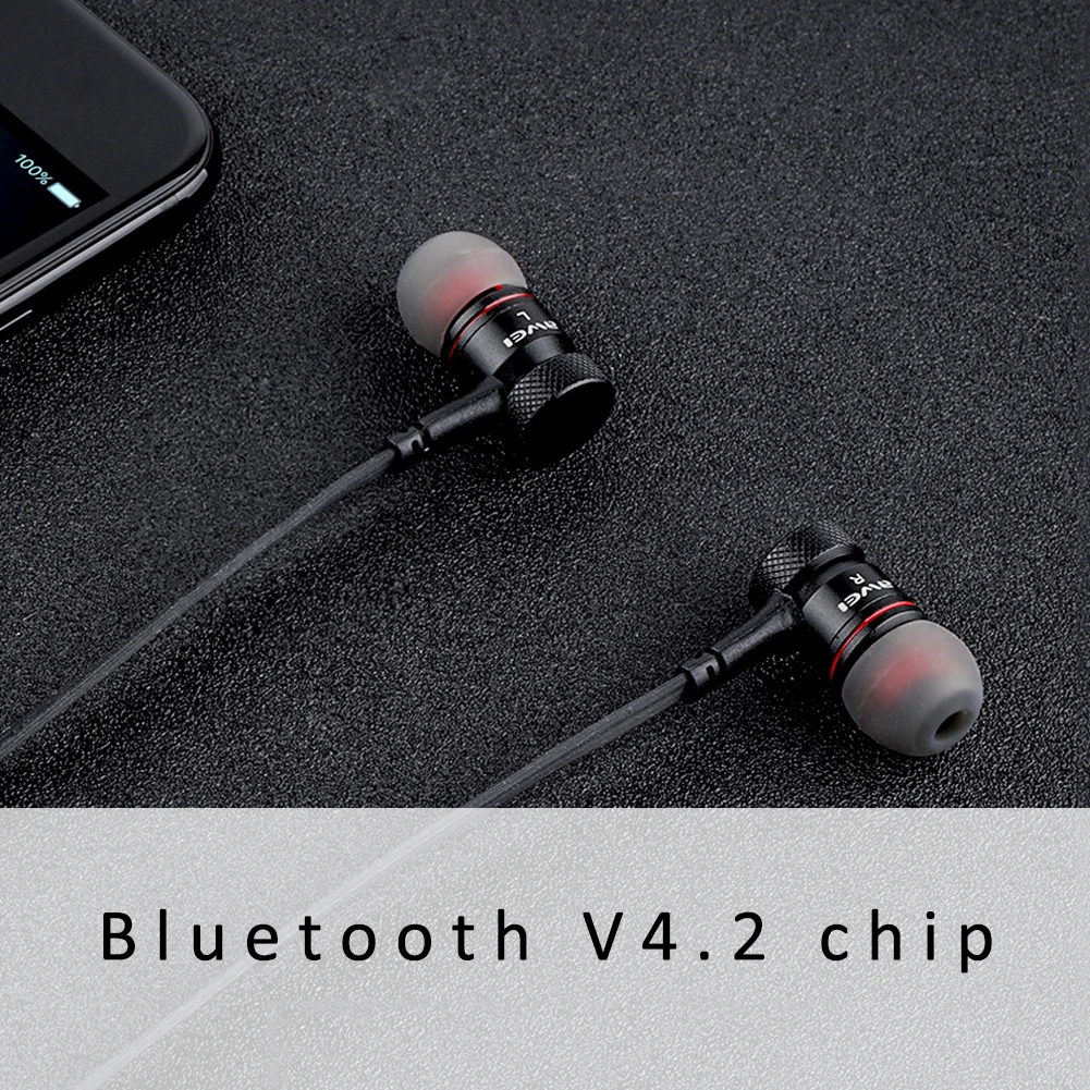 G10BL стерео Bluetooth v4.2 спортивные влагоустойчивые наушники Hands Free шейным беспроводным звонком наушники-вкладыши