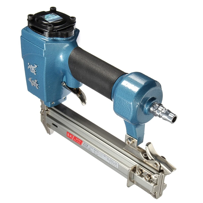 

2 In 1 Air Gun Furniture Stapler Heavy Pneumatic Tool Nail Gun Straight Nail Gun Kit Woodworking Industrial Nail Gun Tools