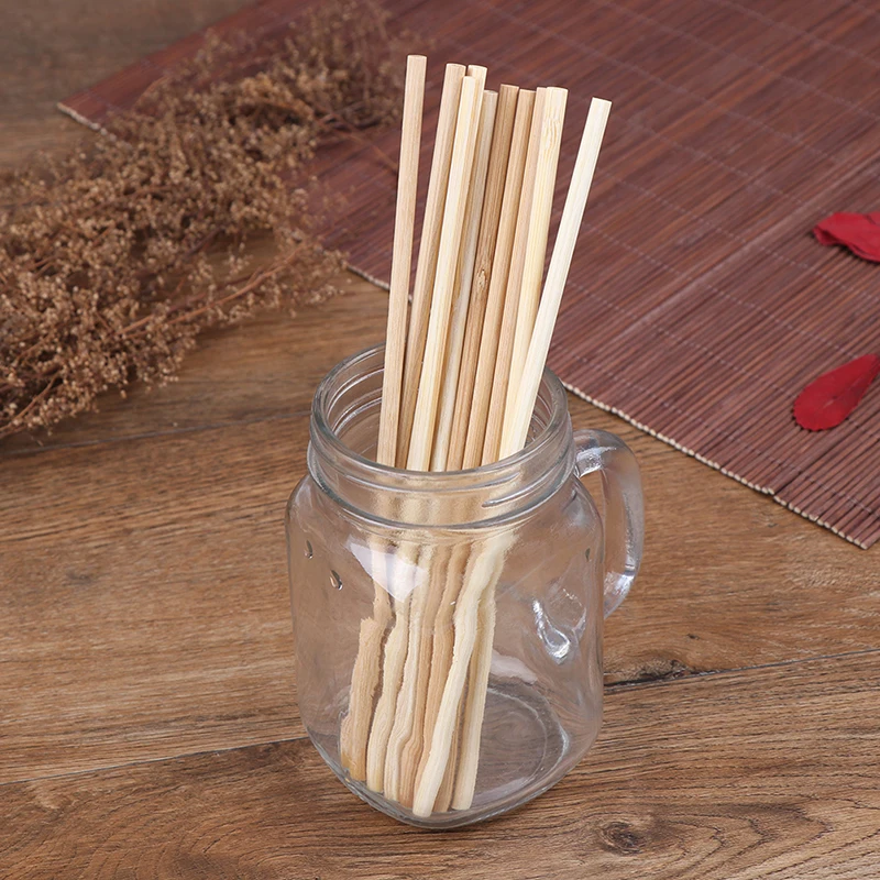 5Pcs/Set Bamboo Straw Reusable Straw 20cm Organic Bamboo Drinking Straws Natural Wood Straws For Party Birthday Wedding Bar Tool 5Pcs/Set Bamboo Straw Reusable Straw 20cm Organic Bamboo Drinking Straws Natural Wood Straws For Party Birthday Wedding Bar Tool