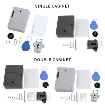 

Cabinet Locks Invisible Electronic Lock Hidden Keyless Drawer Door Locks Sensor Locker Cabinet Locks DIY Lock
