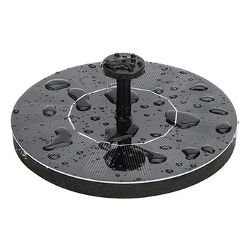 

2W Solar Powered Floating Bird Bath Water Panel Fountain Pump Garden Pond Pool