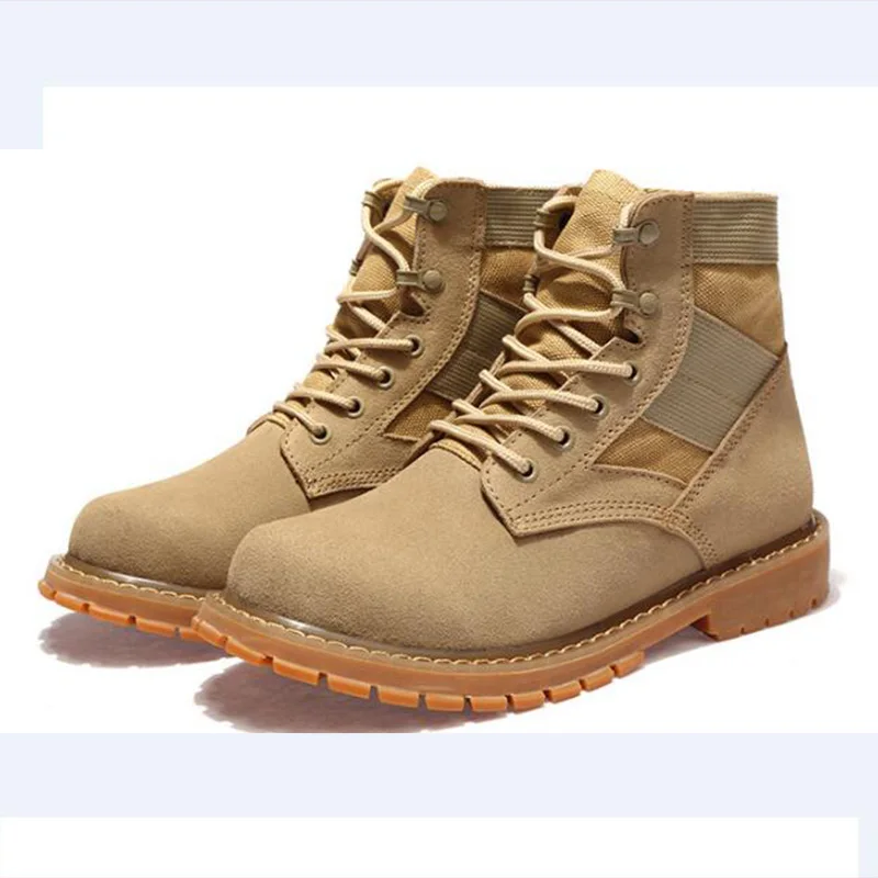 

Leather Leisure Boots Men's Boots Botines Hombre Shoes for Male Short Ankle Waterproof Boots Mens Footwear Brown Black Botas